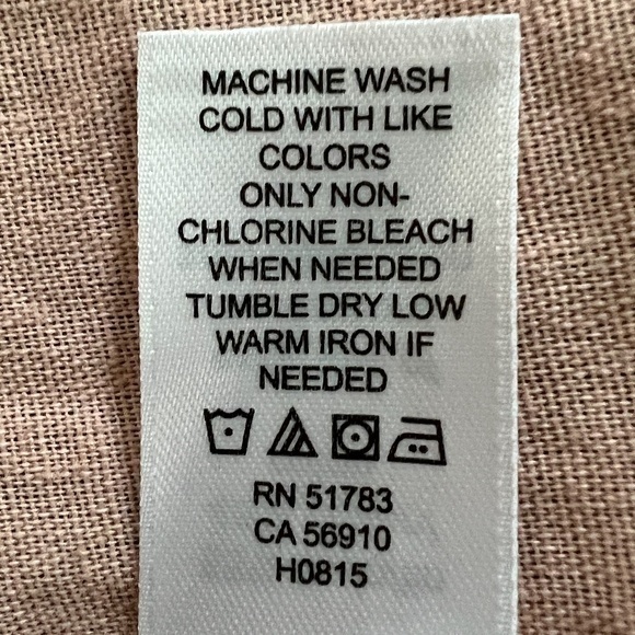 Maurices Linen Blend Salmon Jacket Sz. 3X (Maurice’s 3) - Picture 13 of 13